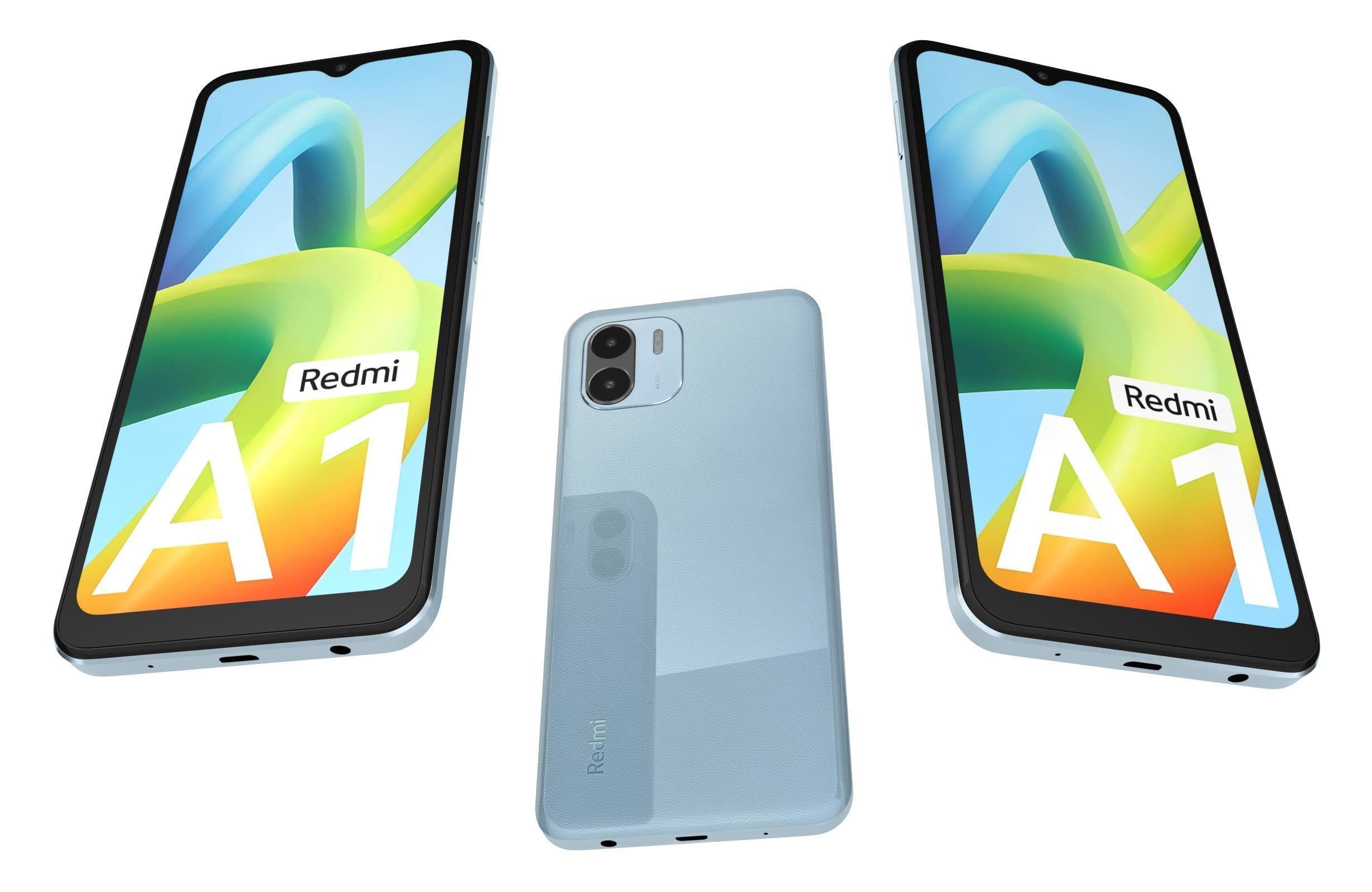 Xiaomi Redmi A1 All Colors 3D model_28