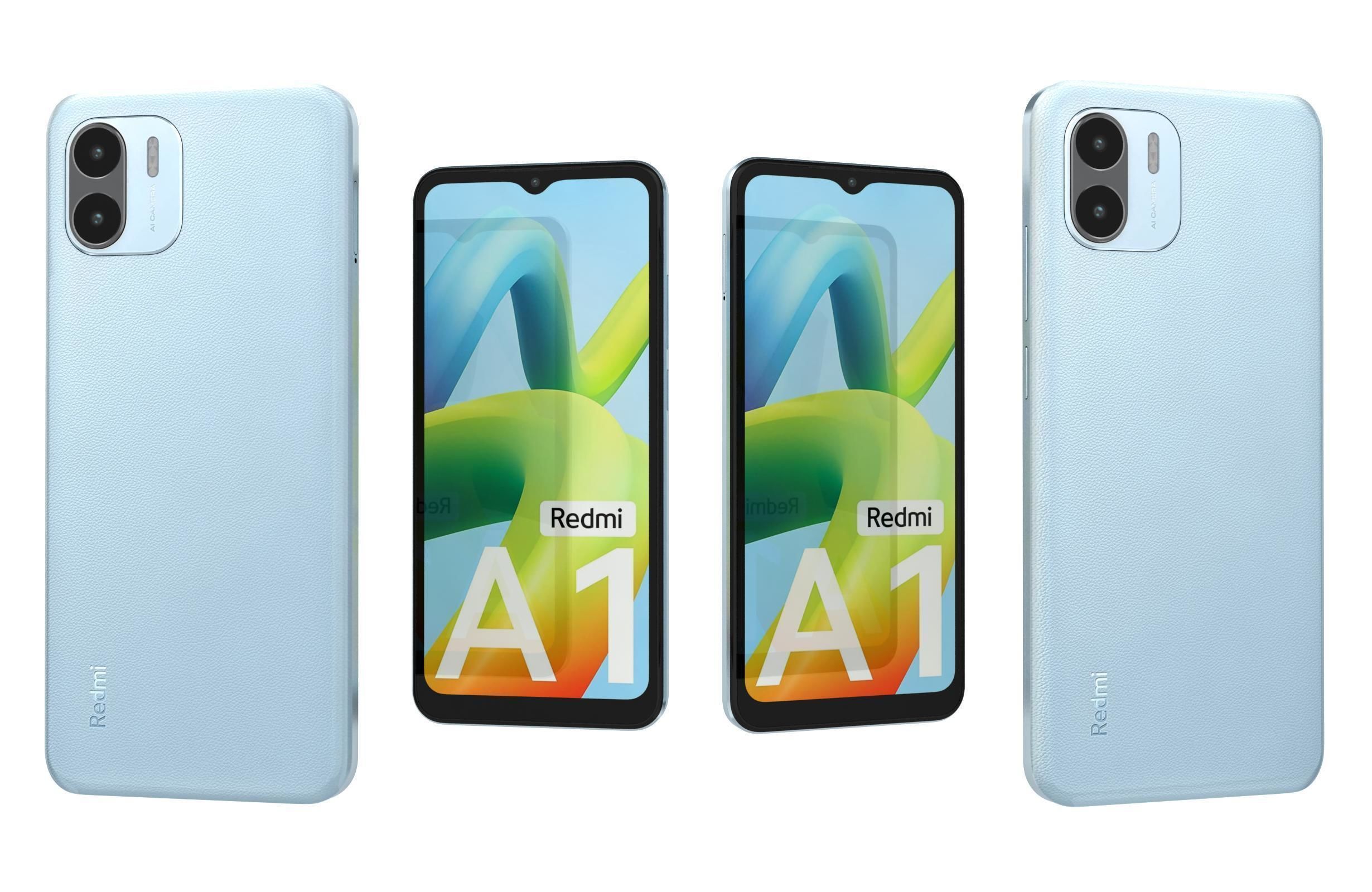 Xiaomi Redmi A1 All Colors 3D model_31