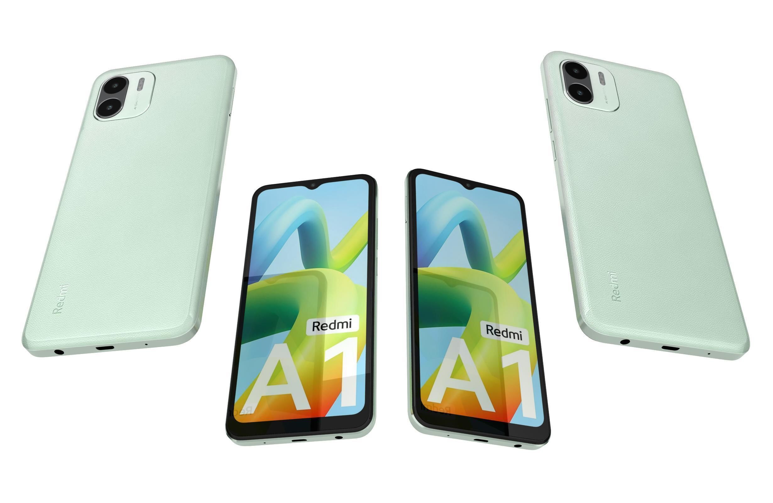 Xiaomi Redmi A1 All Colors 3D model_38