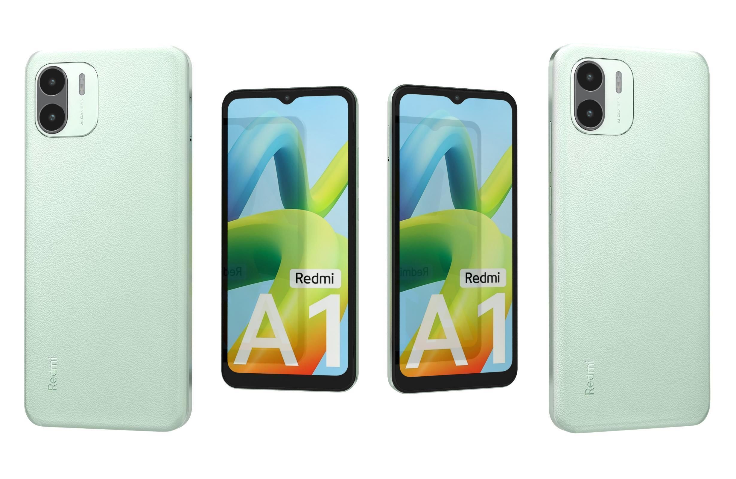 Xiaomi Redmi A1 All Colors 3D model_32