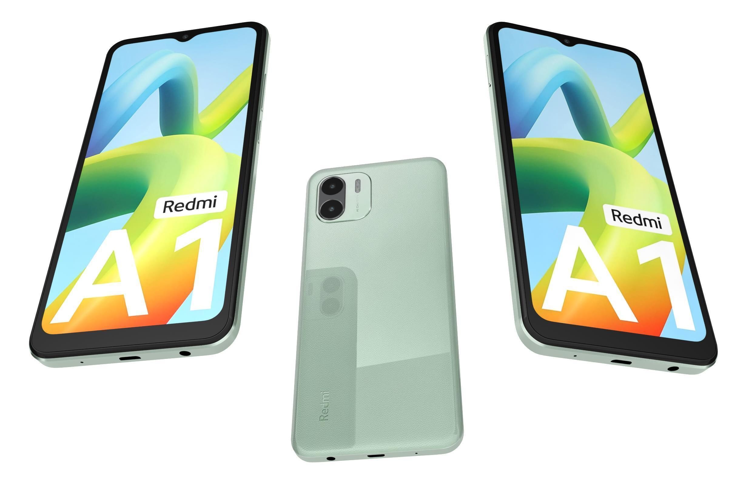 Xiaomi Redmi A1 All Colors 3D model_29