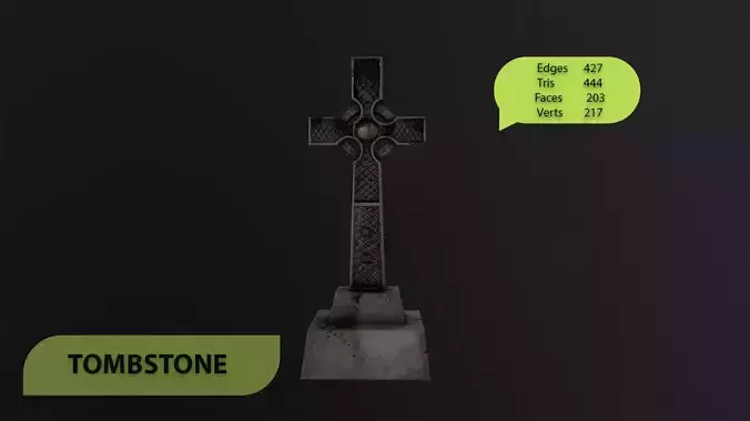 Tombstone cross