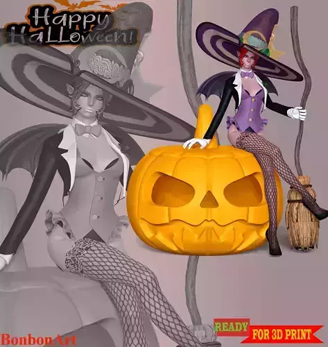 Witch With Halloween