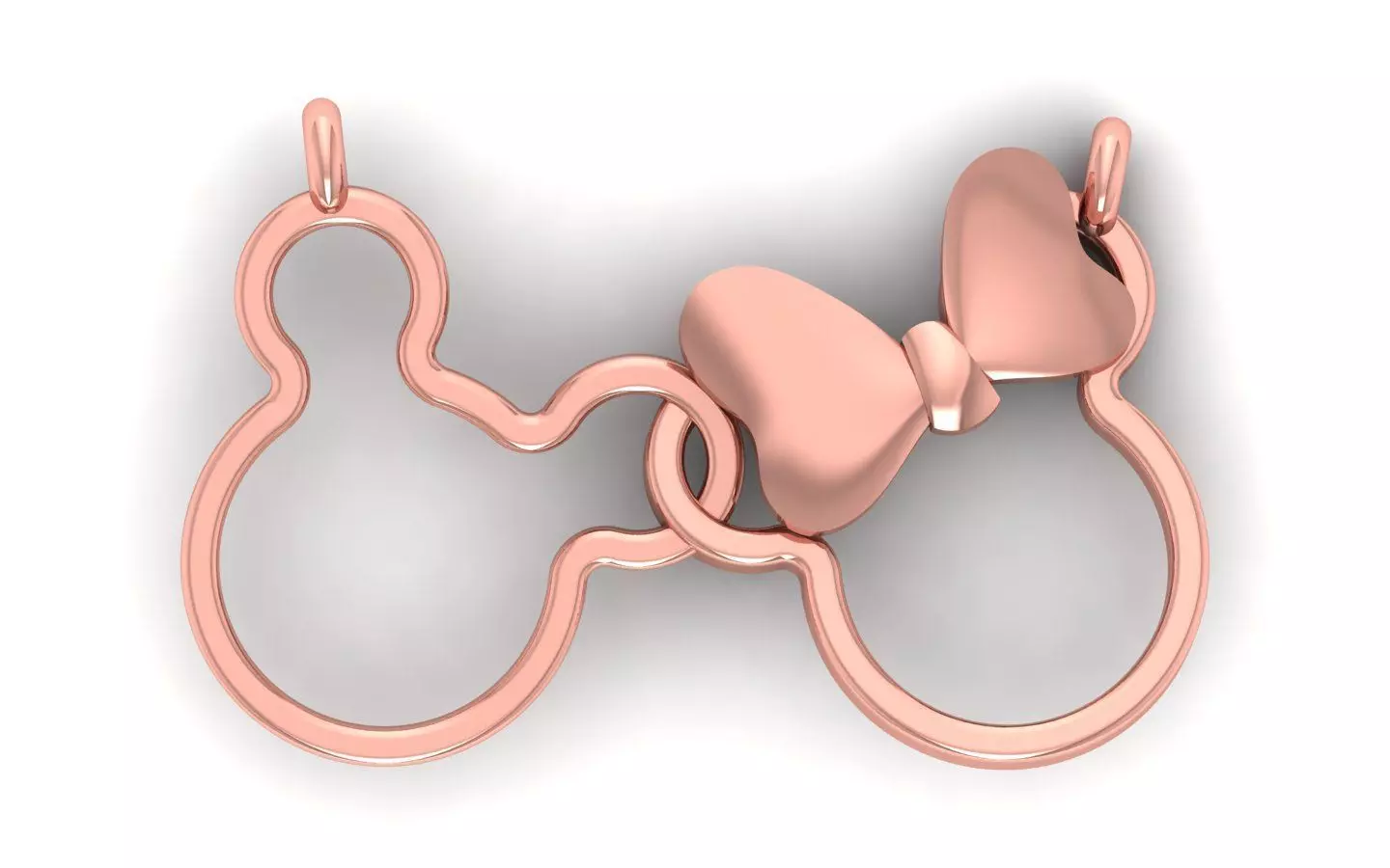 Women Pendants 3dm STL OBJ FBX Renders Details 3D print model_0