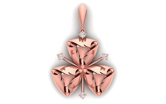 Women Pendants 3dm STL  OBJ FBX Renders Details 3D print model
