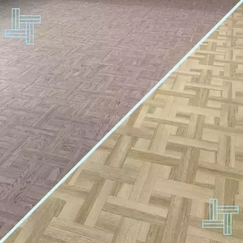 Parquet - Laminate - Wooden floor 2 in 1