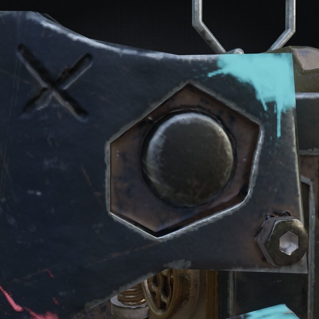 Jinx granade Low-poly 3D model_14