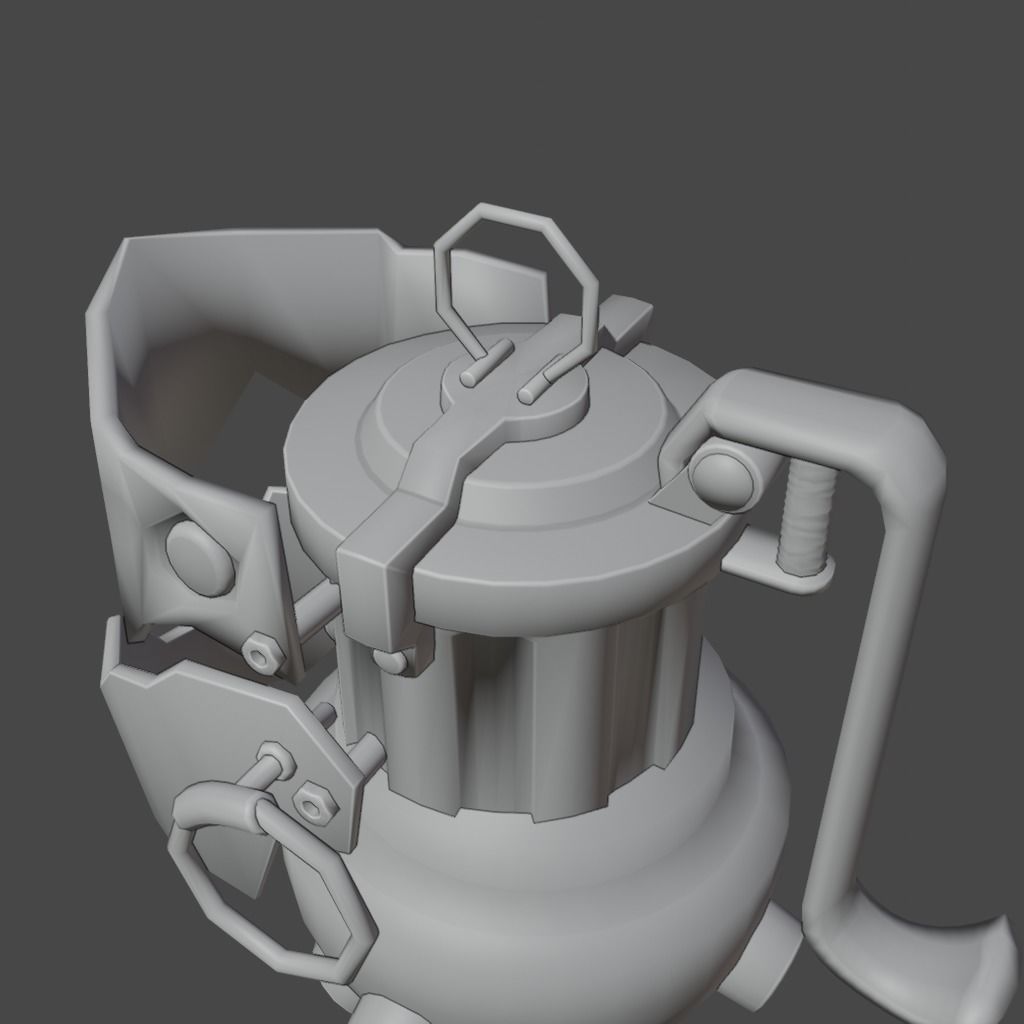 Jinx granade Low-poly 3D model_38