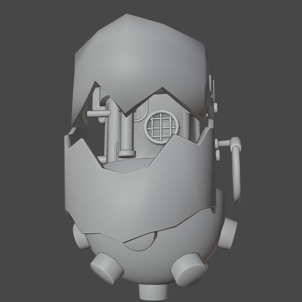 Jinx granade Low-poly 3D model_41