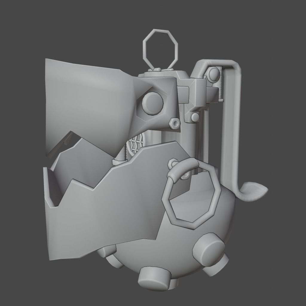 Jinx granade Low-poly 3D model_39