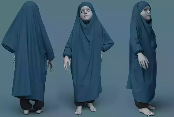 jilbeb and harem pants for girls