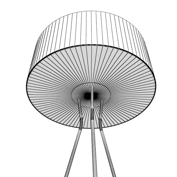 Modern Table Lamp 09 Tesla Estiluz 3D model_8