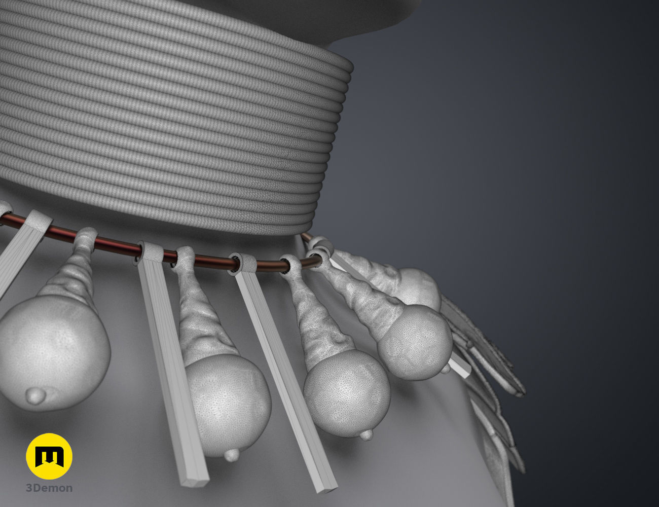 Dora Milaje Armor and Accesories - Black Panther 3D print model_27