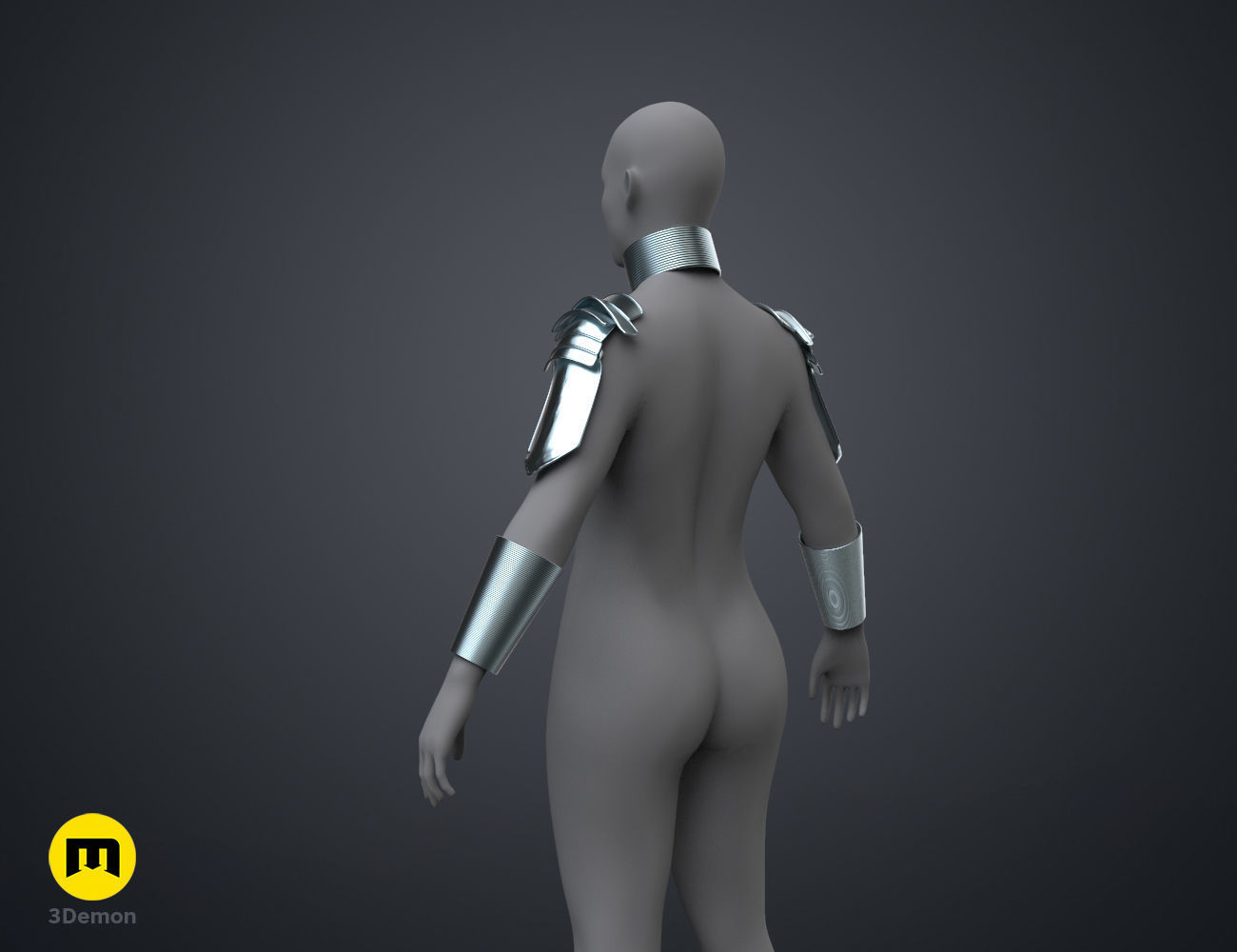 Dora Milaje Armor and Accesories - Black Panther 3D print model_10