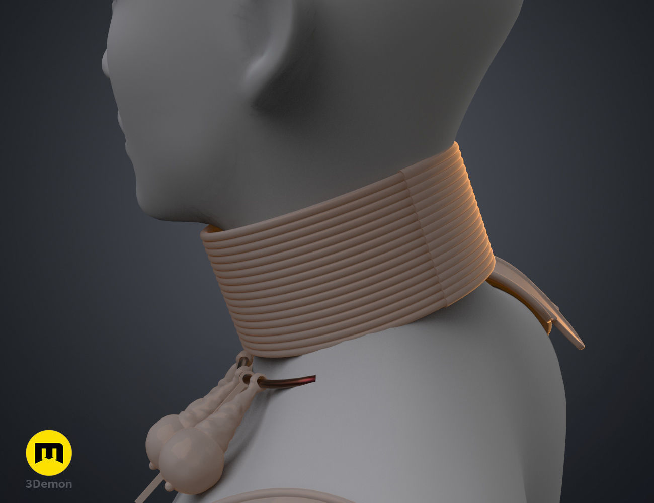 Dora Milaje Armor and Accesories - Black Panther 3D print model_34