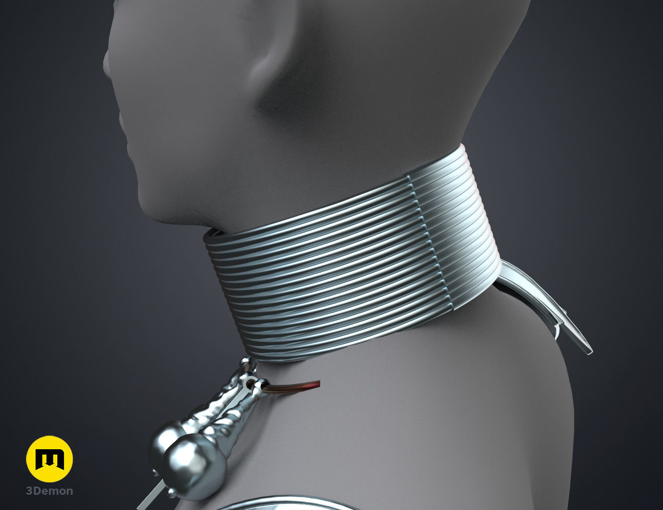 Dora Milaje Armor and Accesories - Black Panther 3D print model_33