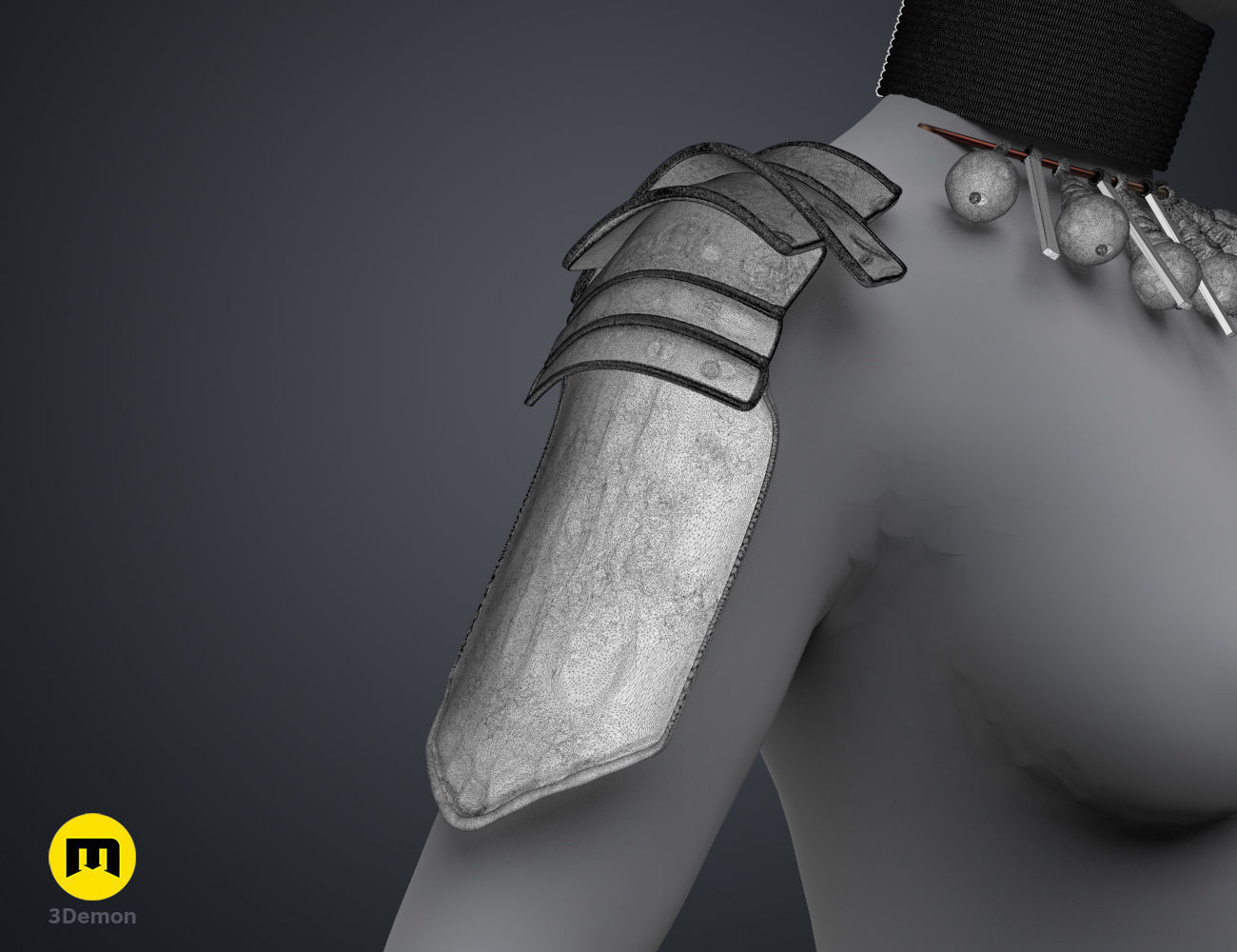 Dora Milaje Armor and Accesories - Black Panther 3D print model_7