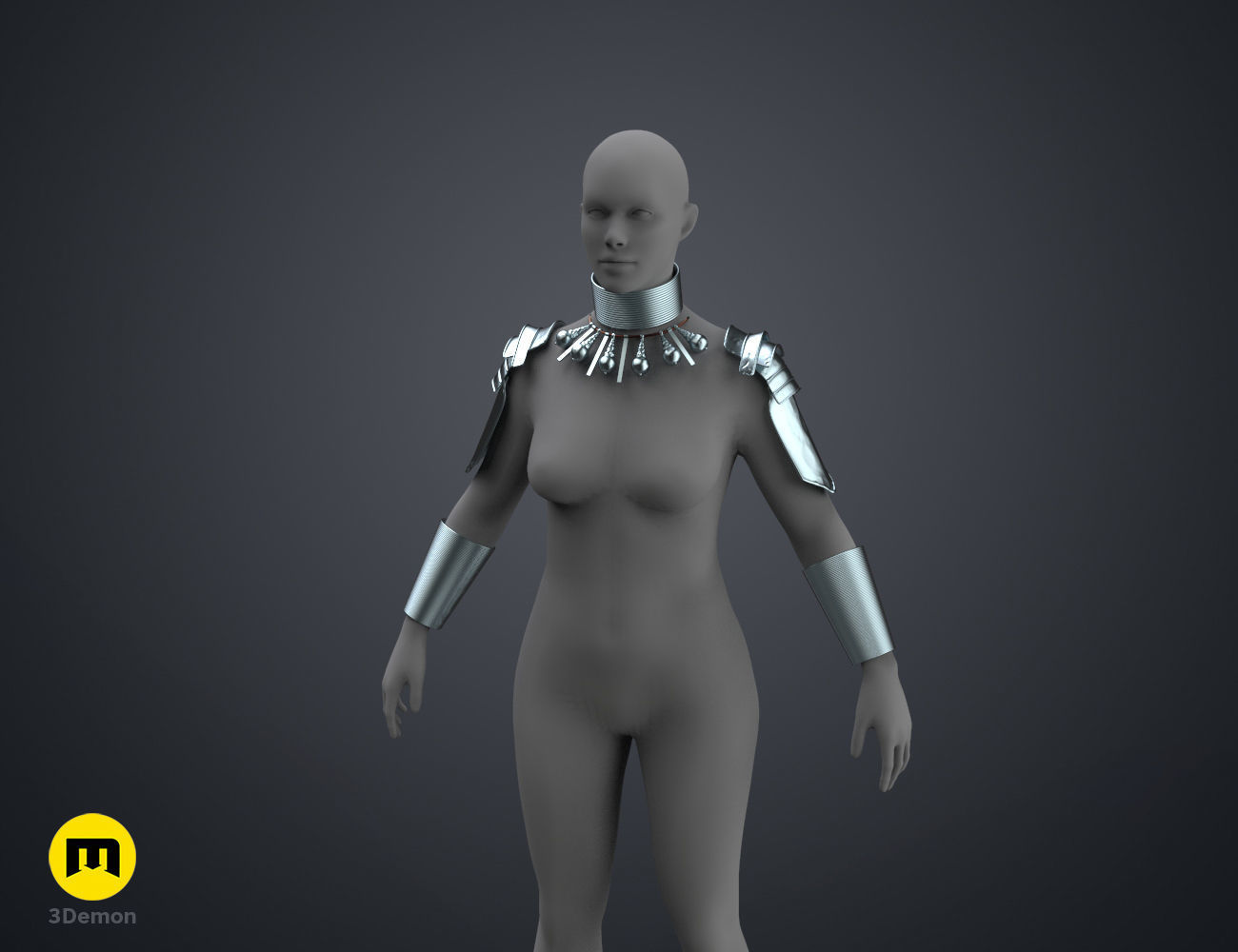 Dora Milaje Armor and Accesories - Black Panther 3D print model_1