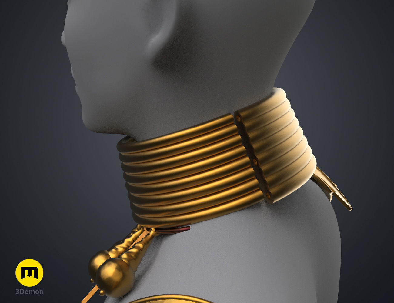 Dora Milaje Armor and Accesories - Black Panther 3D print model_32