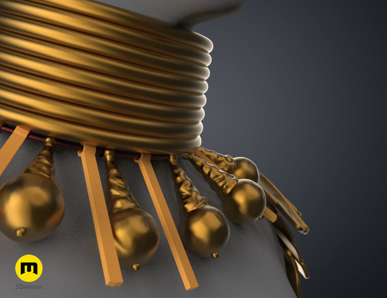 Dora Milaje Armor and Accesories - Black Panther 3D print model_25