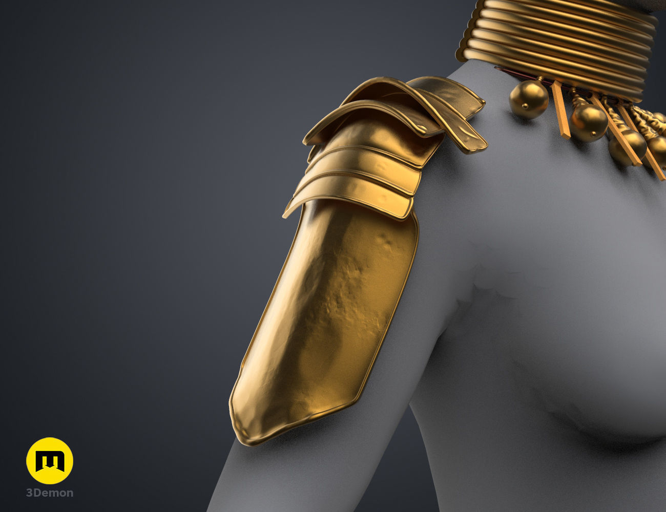 Dora Milaje Armor and Accesories - Black Panther 3D print model_2