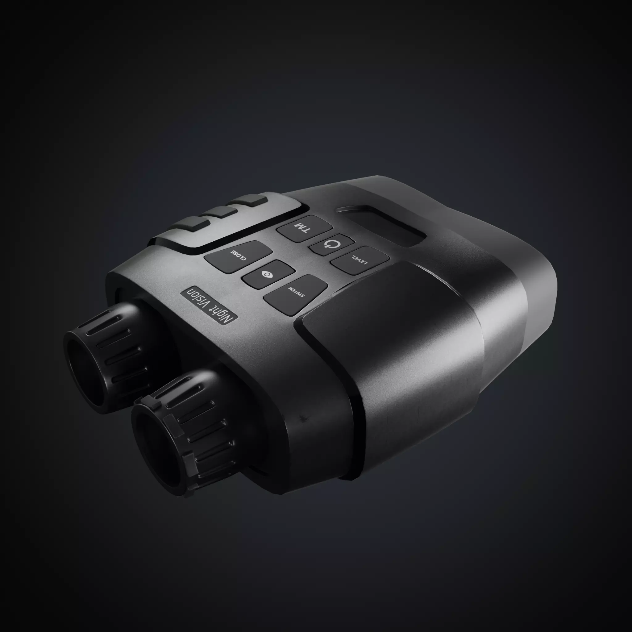 Night vision device Low-poly 3D model_0