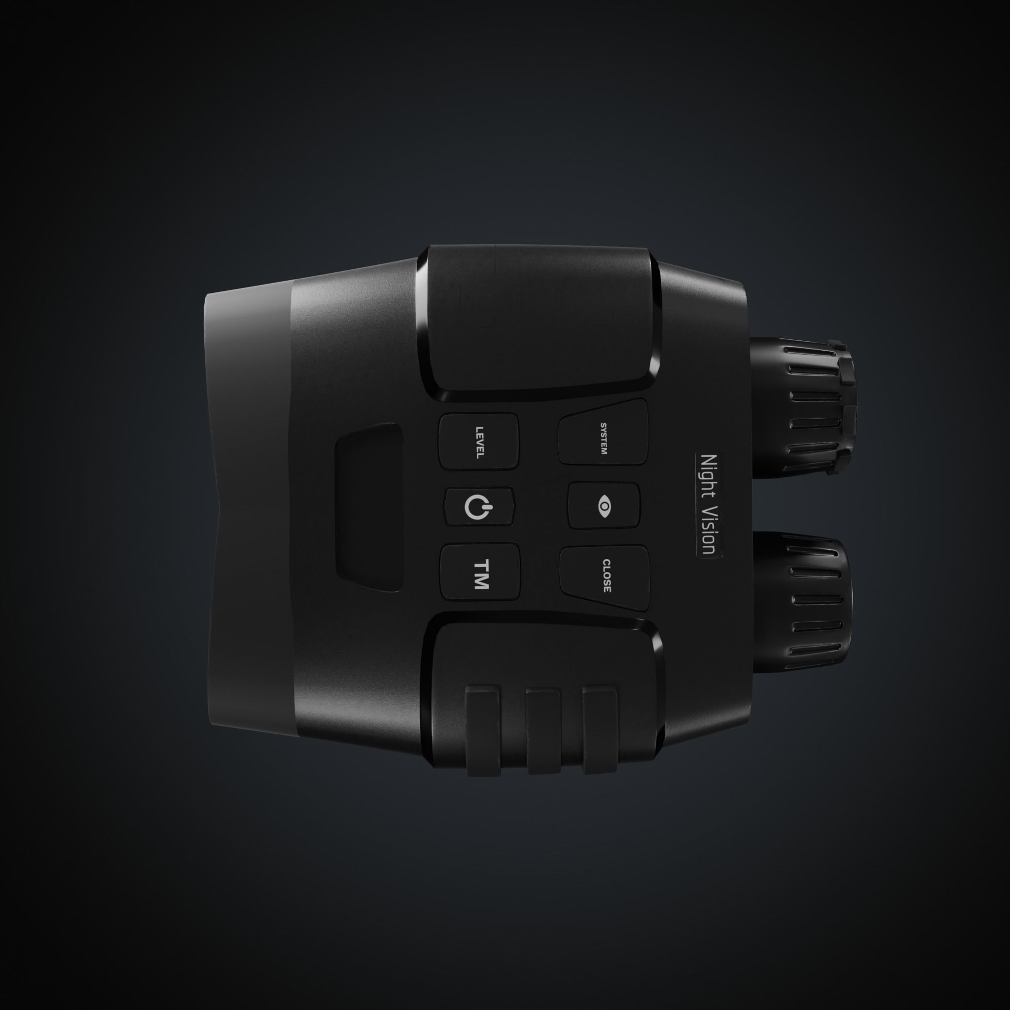 Night vision device Low-poly 3D model_2