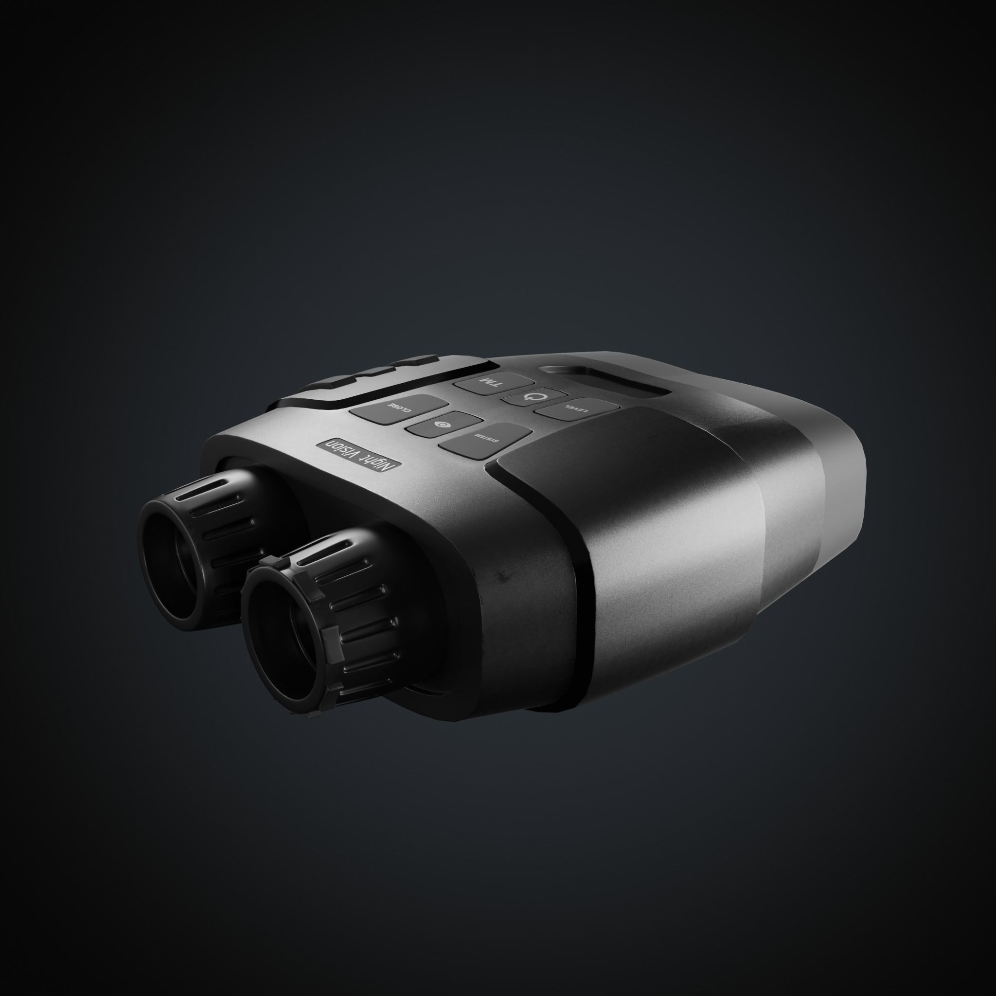 Night vision device Low-poly 3D model_4