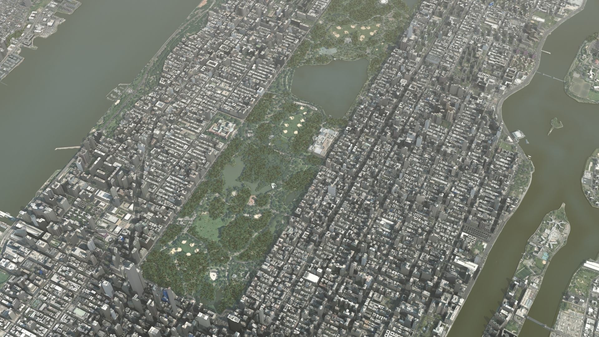 New York Central Park 3D model_2