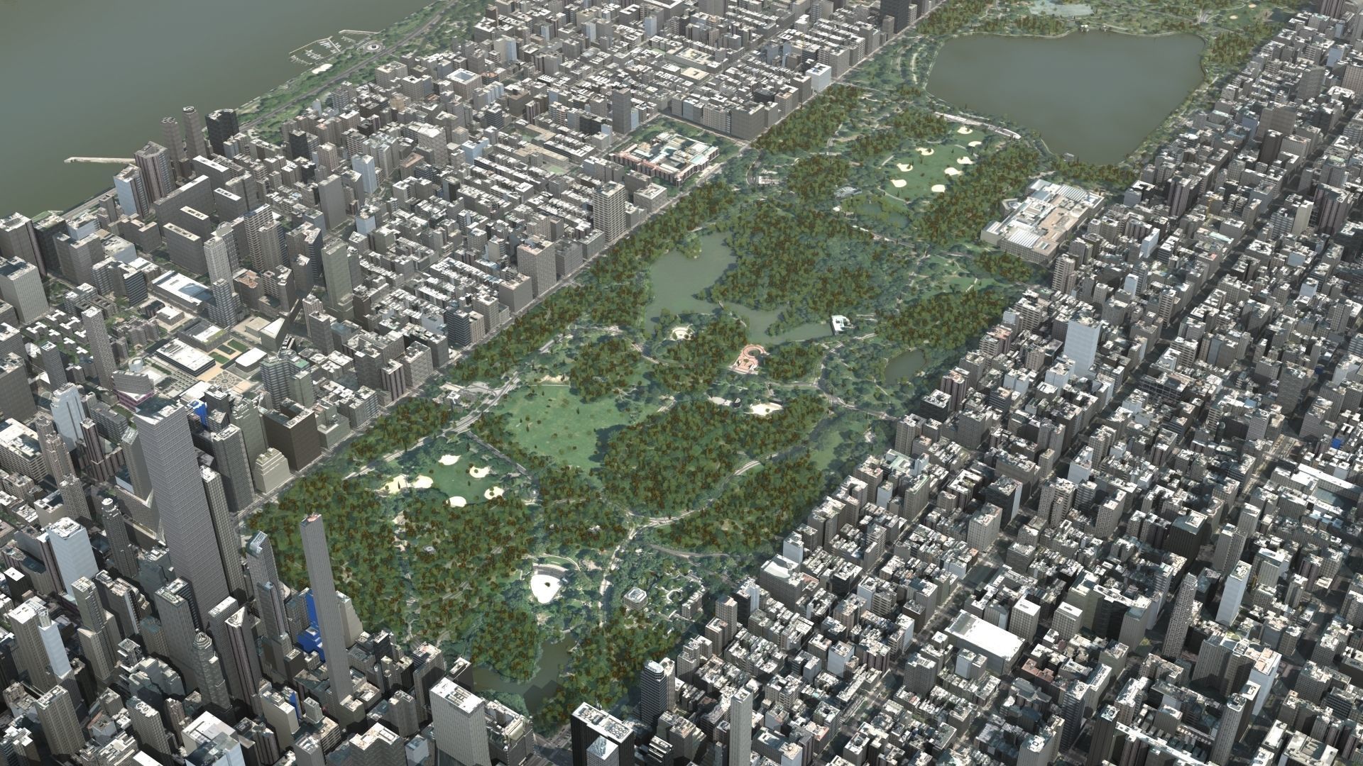 New York Central Park 3D model_29