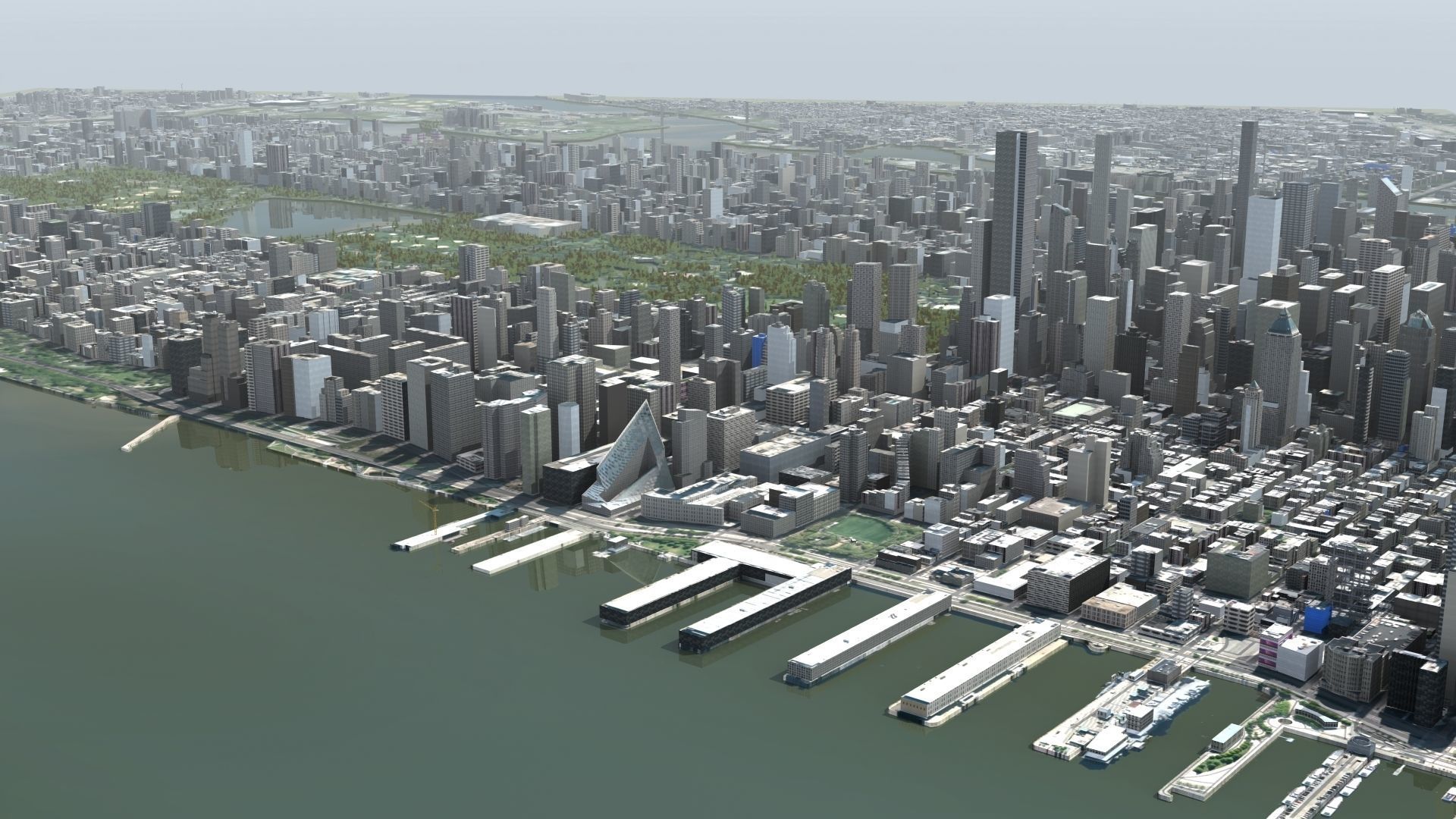 New York Central Park 3D model_7