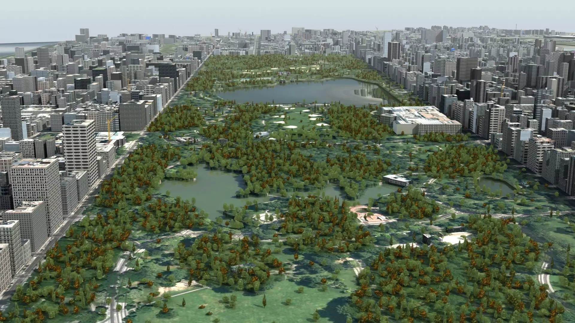 New York Central Park 3D model_0