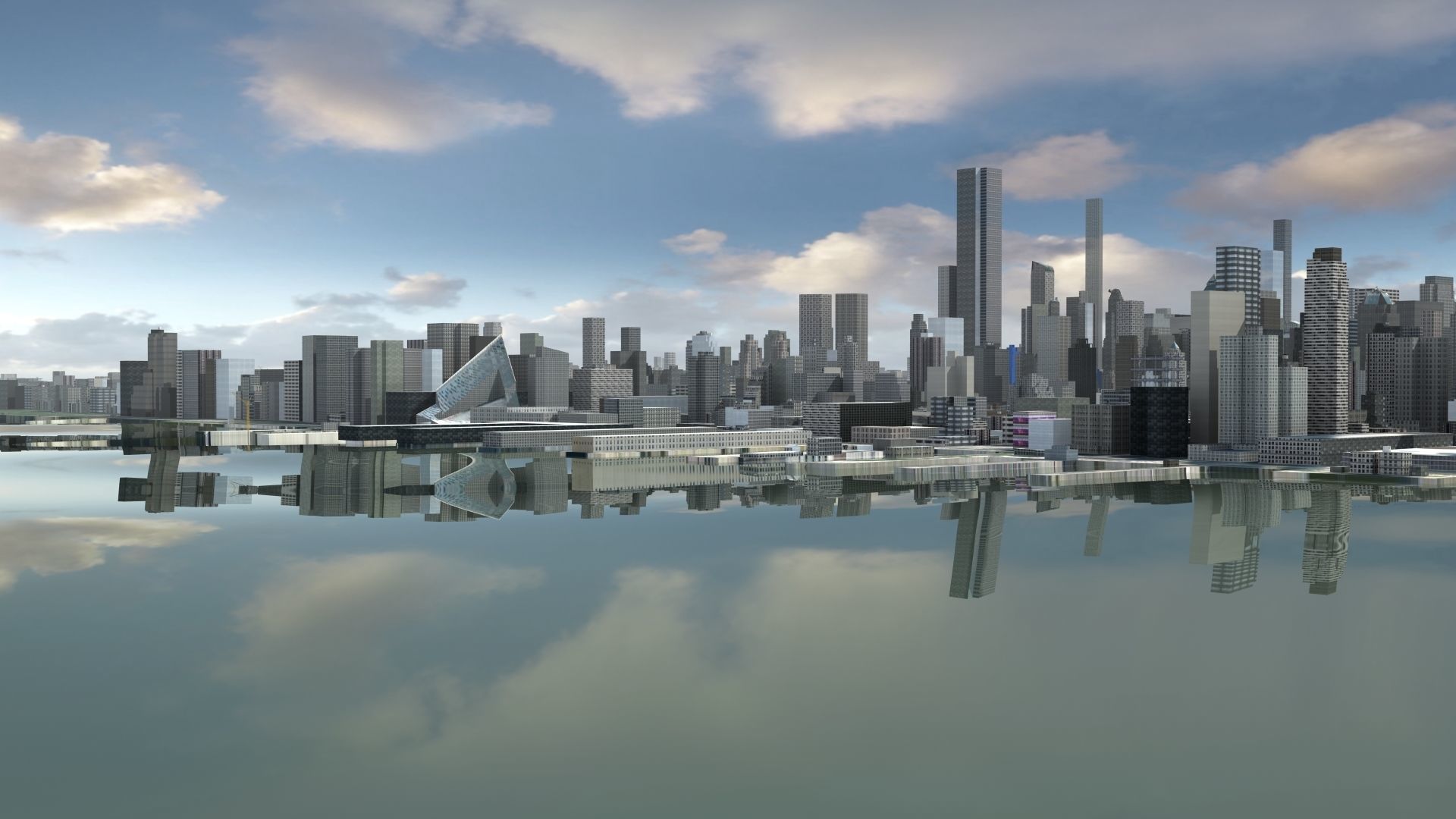 New York Central Park 3D model_9