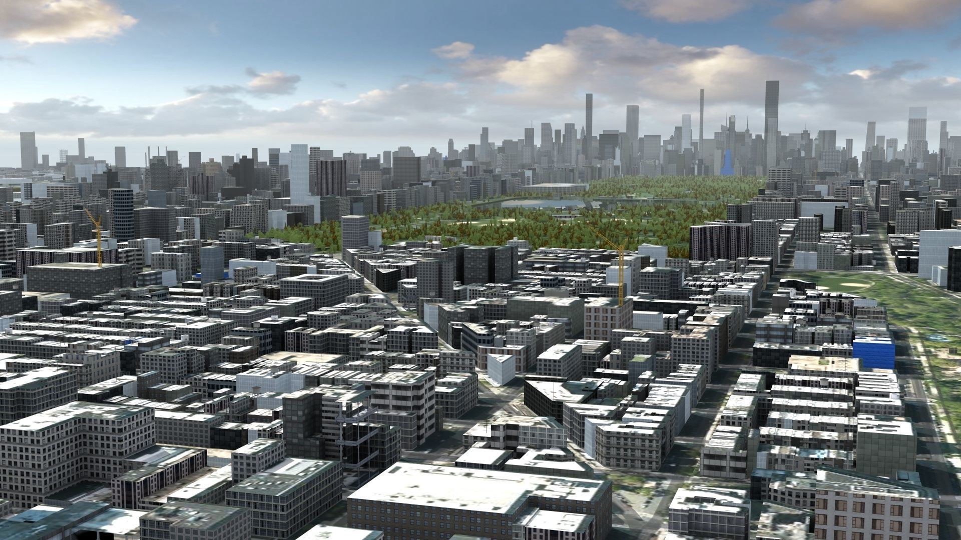 New York Central Park 3D model_5