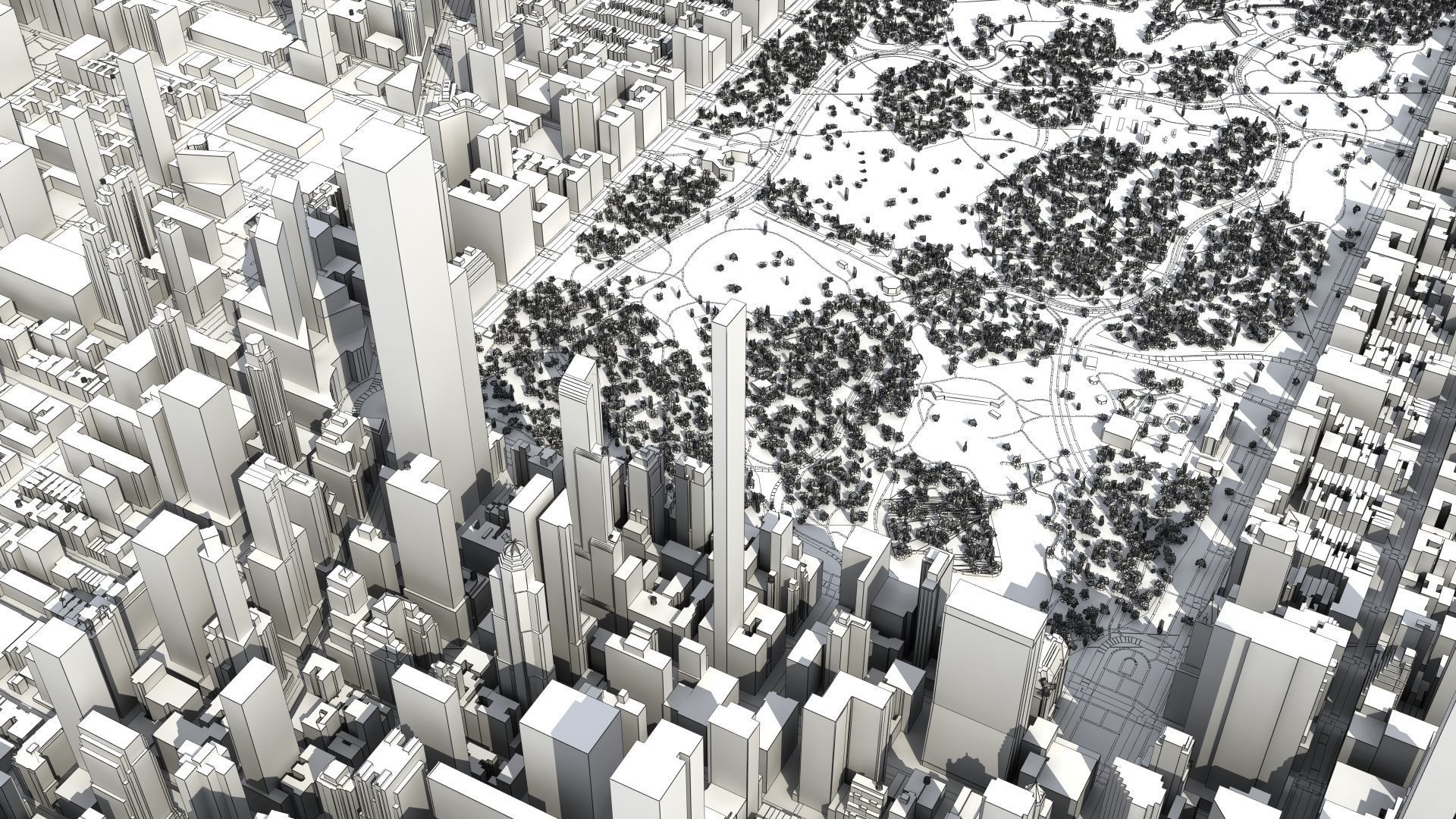 New York Central Park 3D model_21