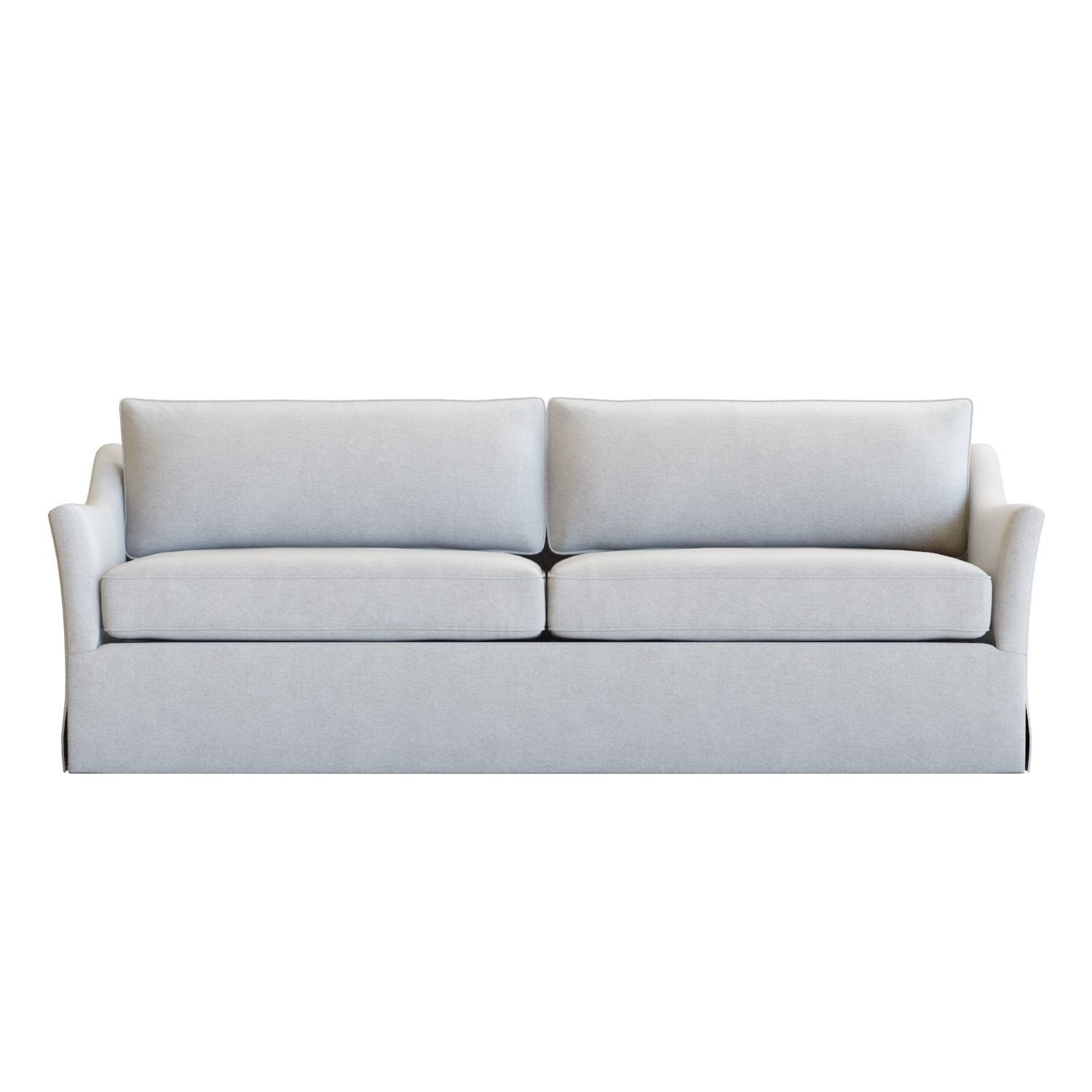 Crate and Barrel Keely Slipcovered Sofa 3D model_4