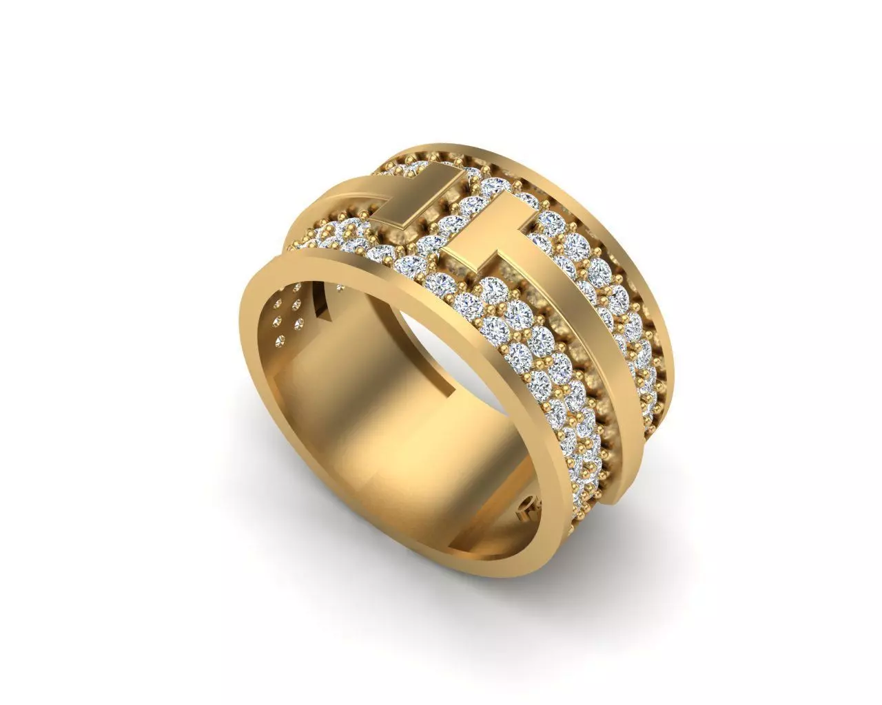 Jewelry ring 454 3D print model