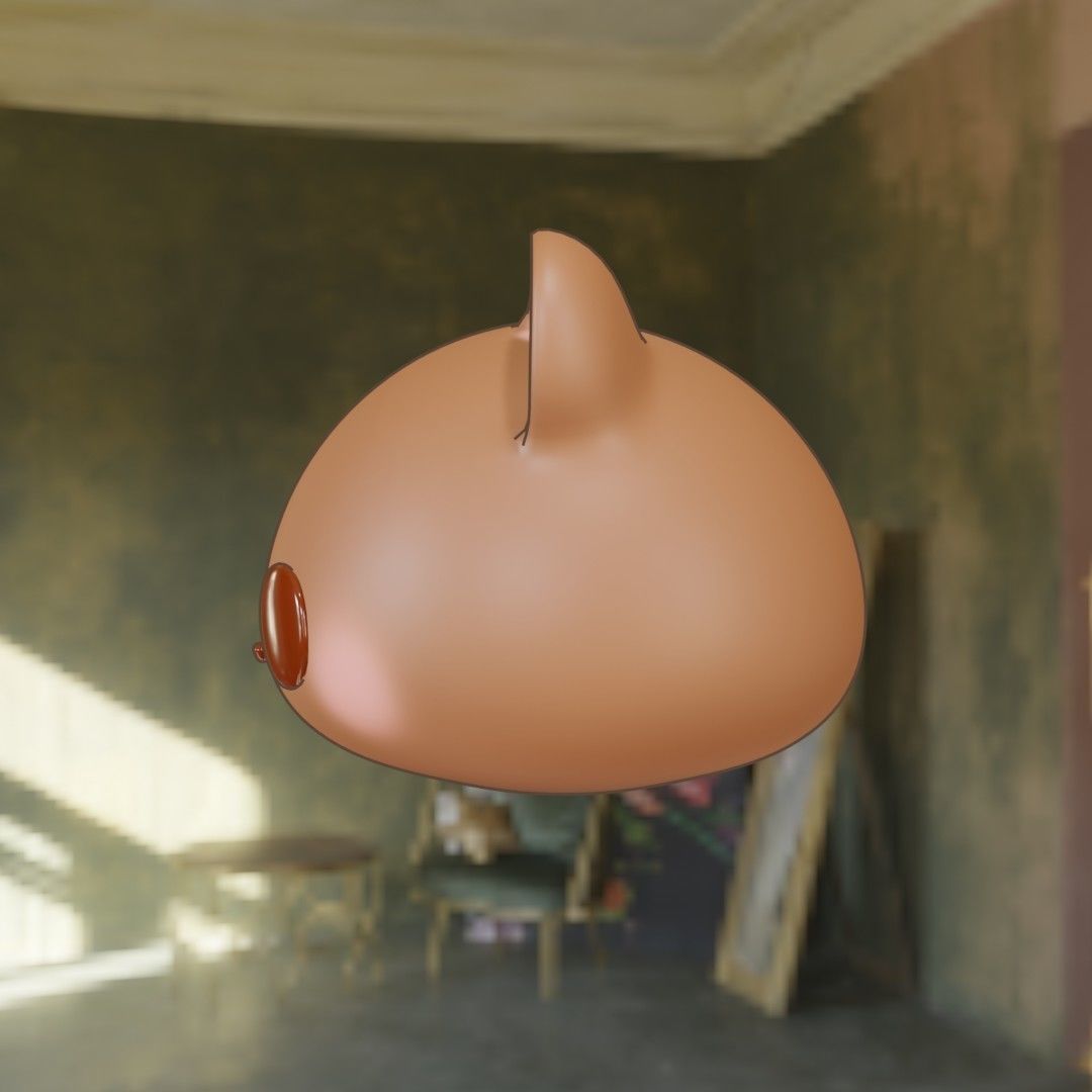 Cute Bear 3D model_2