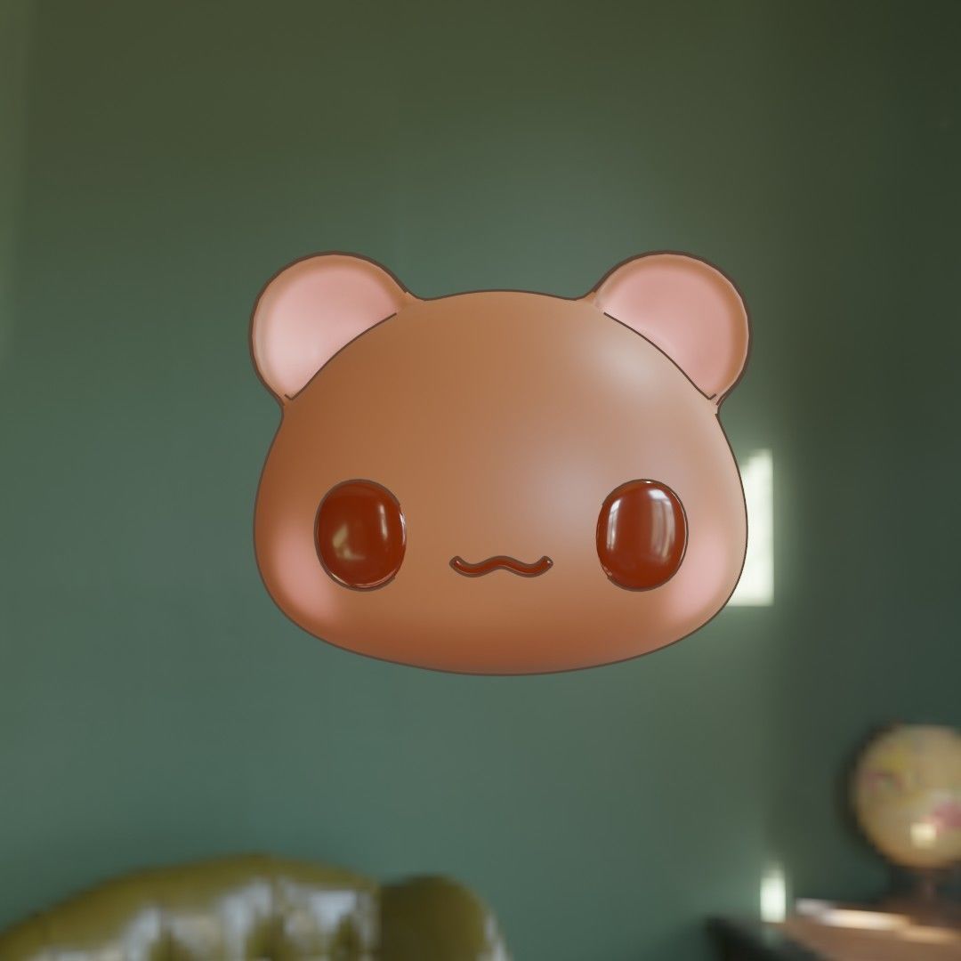 Cute Bear 3D model_1