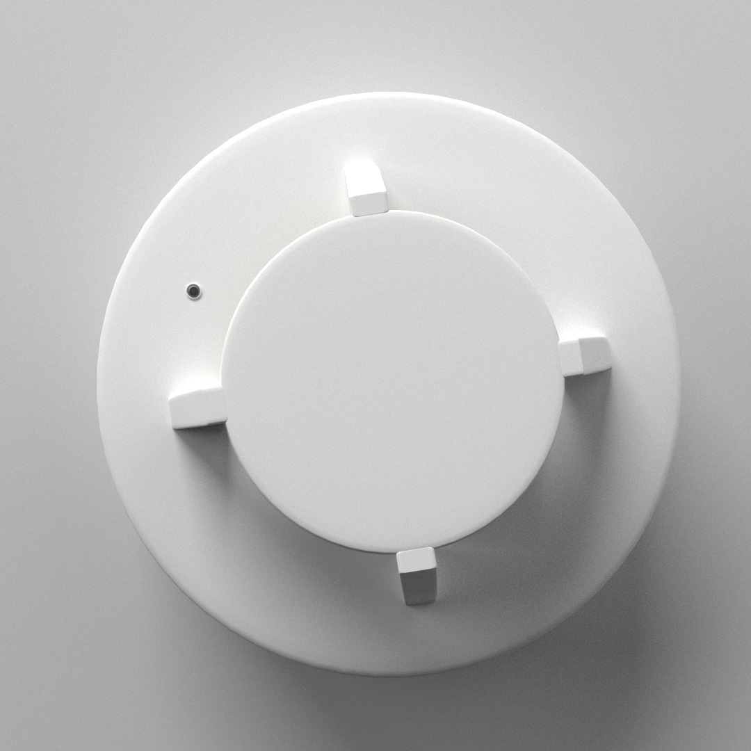 Smoke Detector 3D model_2