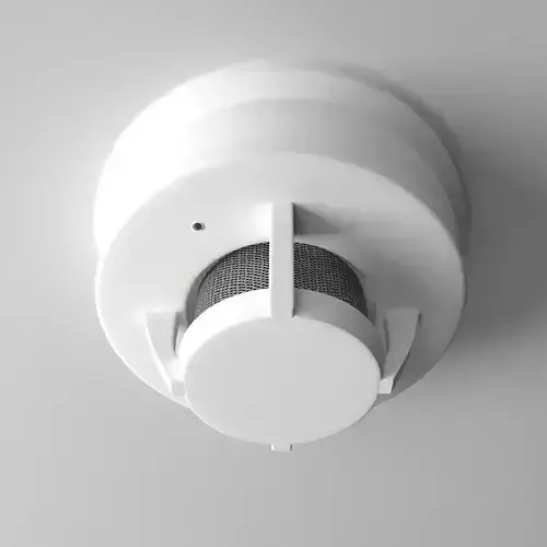 Smoke Detector 3D model
