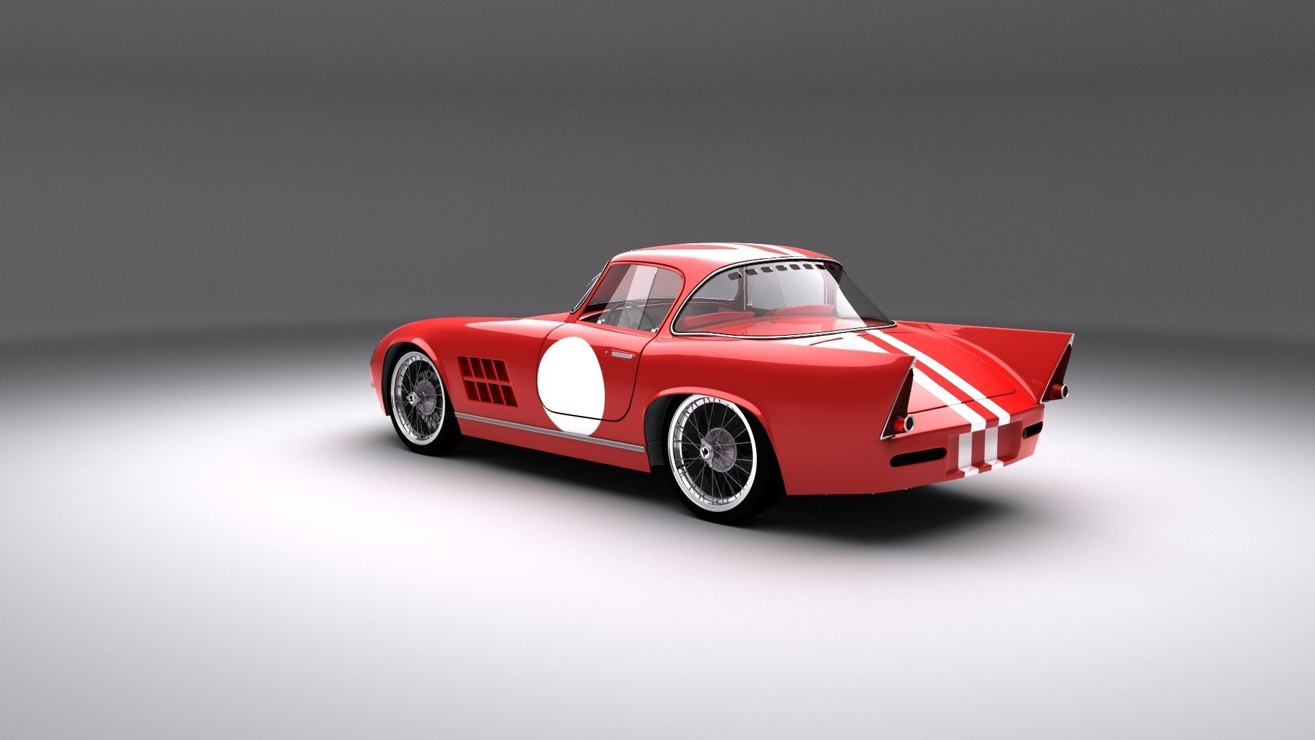 Skoda 1100 OHC Coupe 1960 3D model 3D model_8