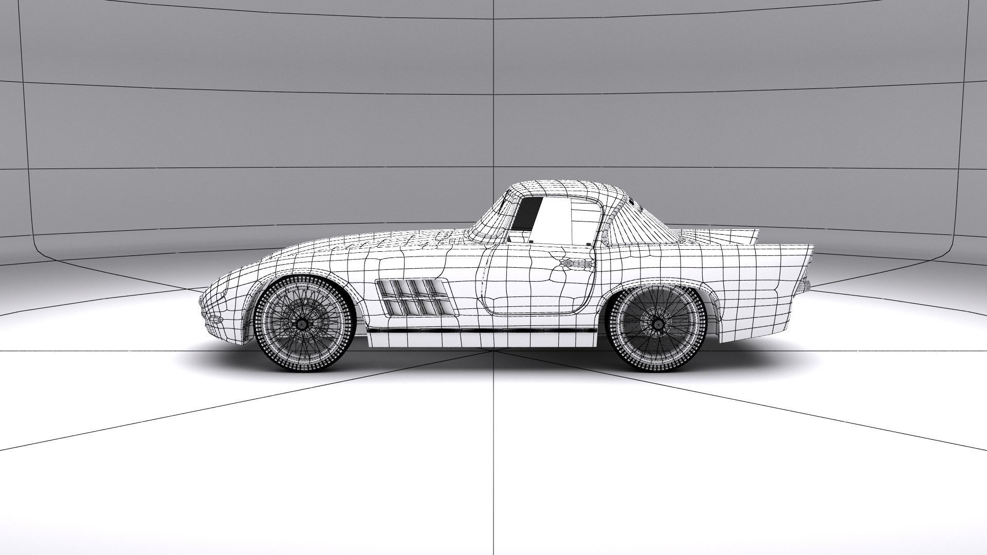 Skoda 1100 OHC Coupe 1960 3D model 3D model_11