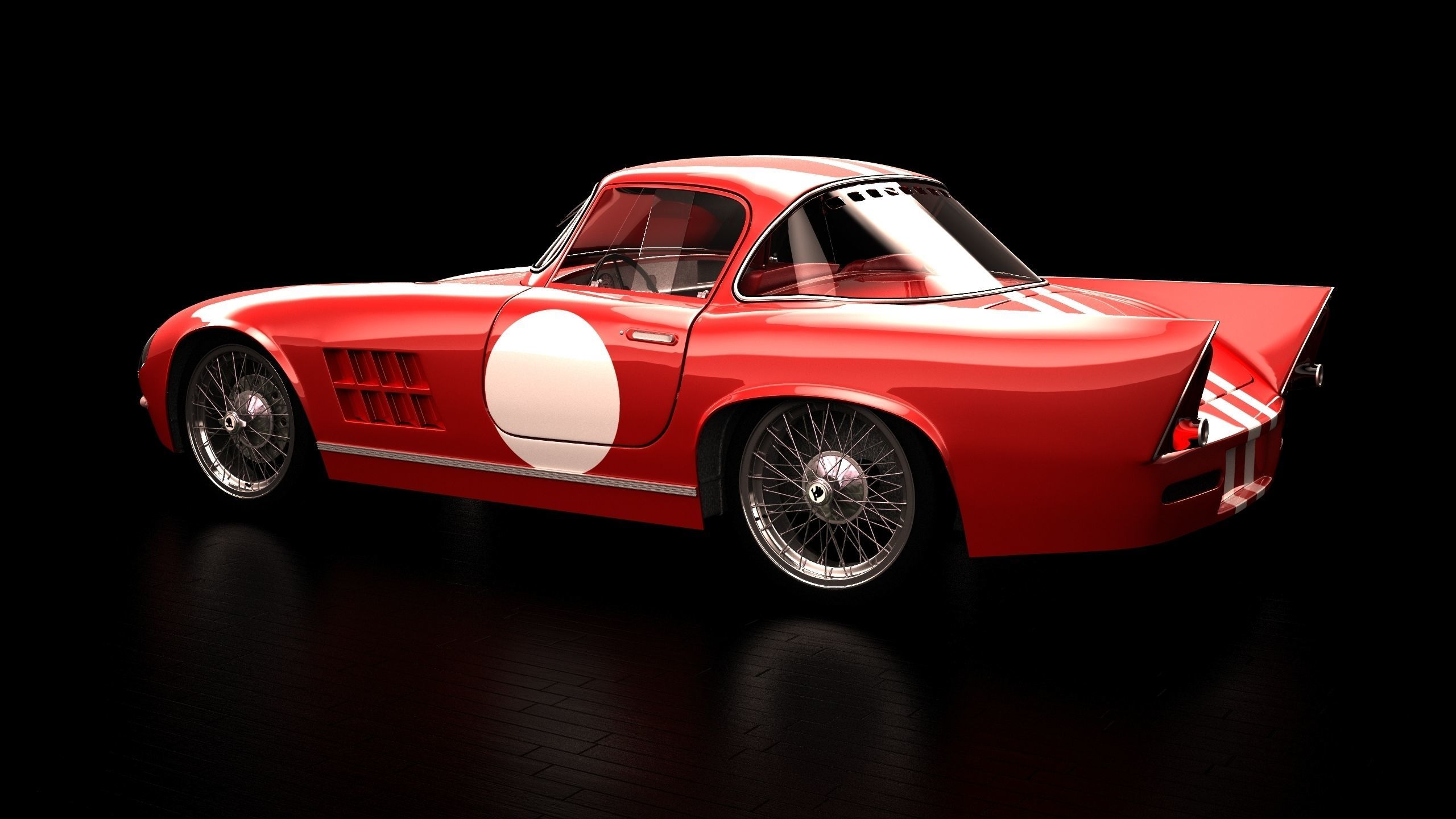 Skoda 1100 OHC Coupe 1960 3D model 3D model_1