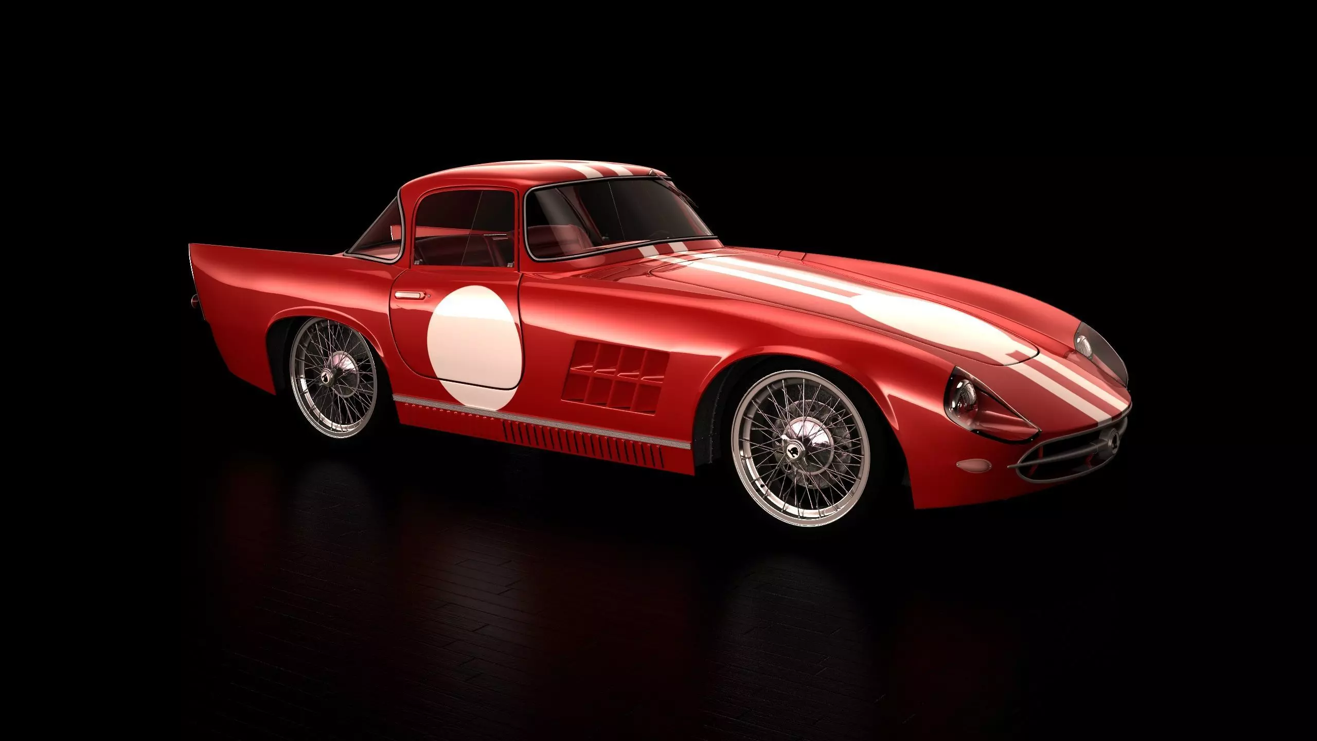 Skoda 1100 OHC Coupe 1960 3D model 3D model_0