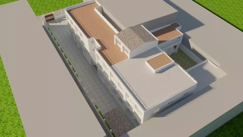 public construction 3D model_0