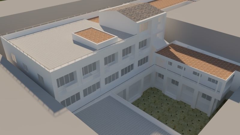 public construction 3D model_3