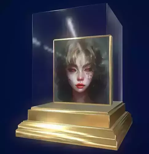 Gold Club Neurogirl 4 3D model