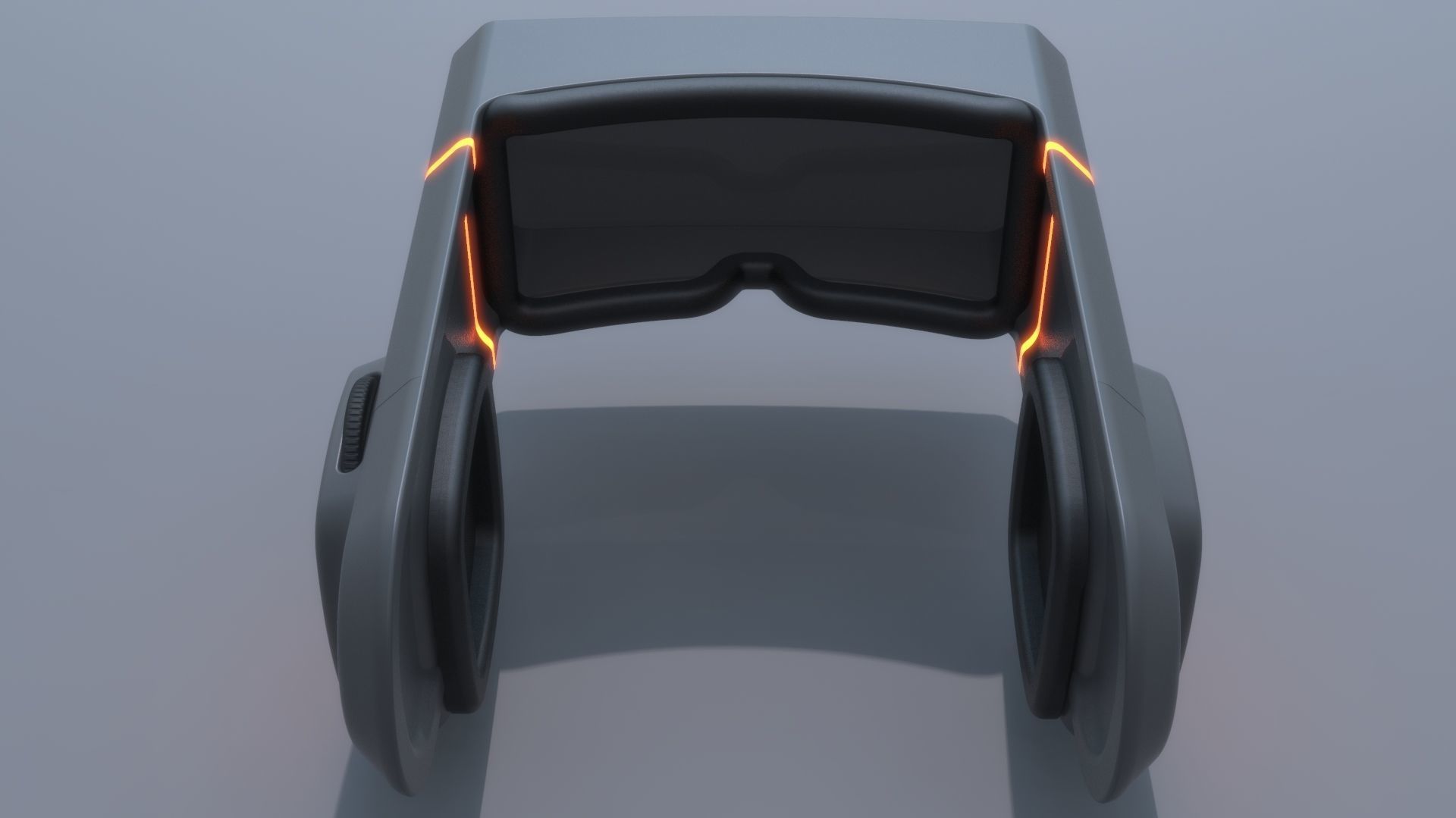 Military sci-fi helmet glasses and VR pack x2 3D Model Collection_17