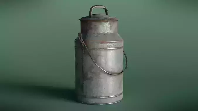 Old Milk Can